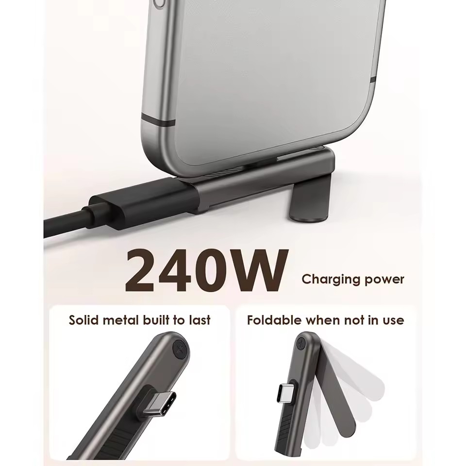 2/1PCS Adaptador plegable con  - Type 2 Charger reseña y precio