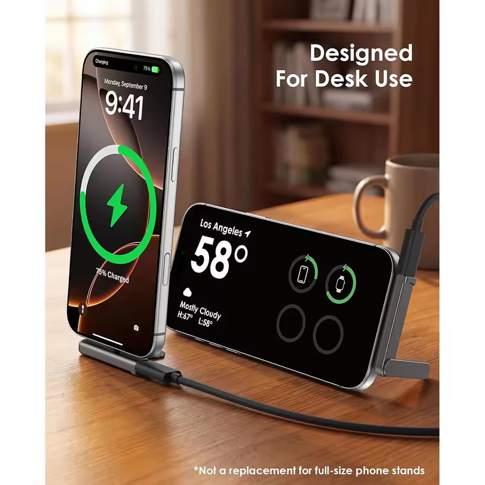 2/1PCS Adaptador plegable con  - Type 2 Charger reseña y precio
