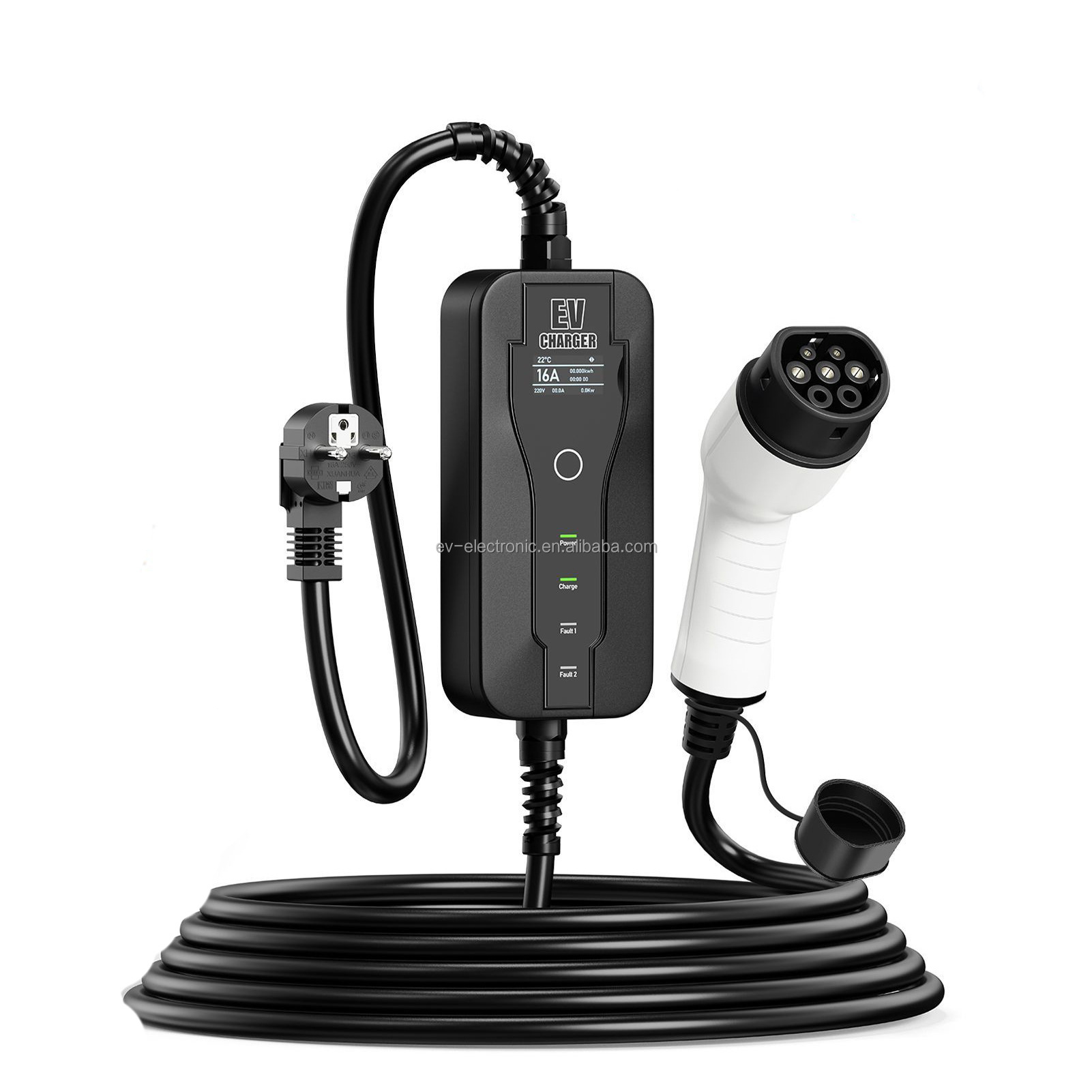 Cargador portátil de 3,5 kW, n - Ev Charger Adapter reseña y precio
