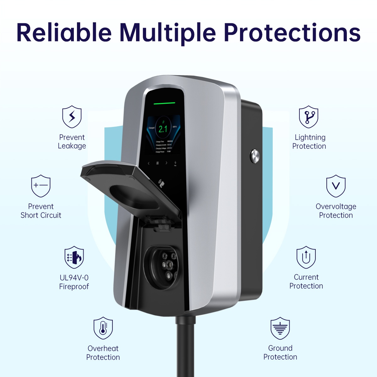 Cargador de Vehículos Eléctric - Home Ev Charger reseña y precio