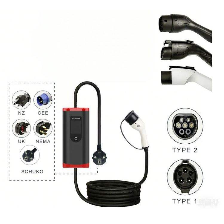 Cargador portátil para vehícul - Portable Ev Charger reseña y precio