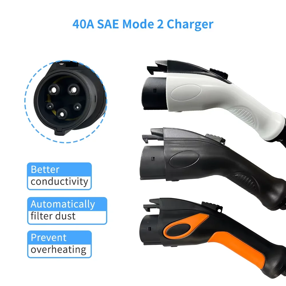 Estación de Carga Portátil de  - Portable Ev Charger reseña y precio